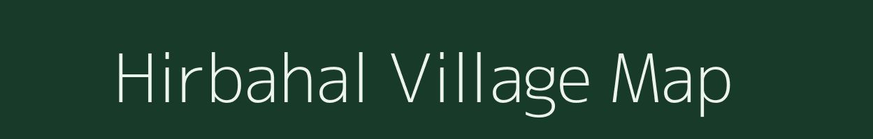 Hirbahal village map in West Bengal