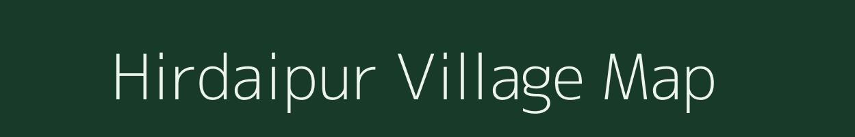 Hirdaipur village map in Uttar Pradesh