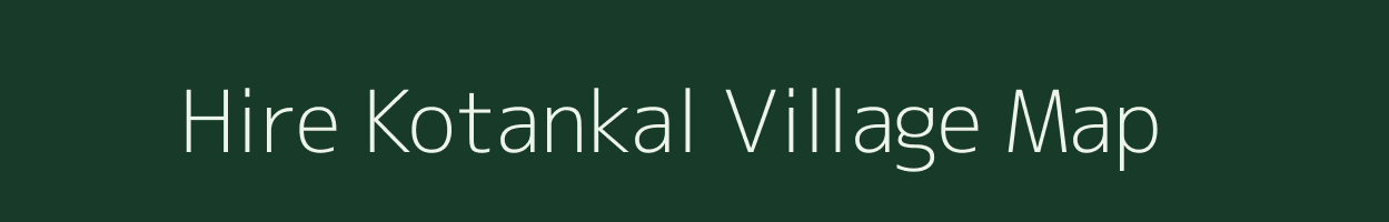 Hire Kotankal village map in Karnataka