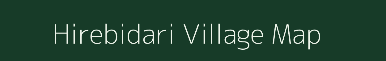 Hirebidari village map in Karnataka