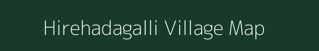 Hirehadagalli village map in Karnataka