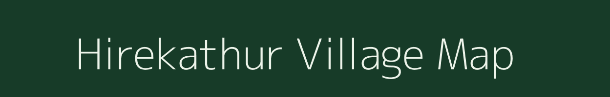 Hirekathur village map in Karnataka