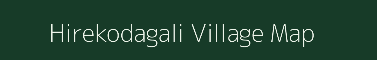 Hirekodagali village map in Karnataka