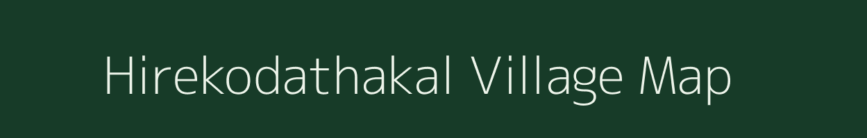 Hirekodathakal village map in Karnataka