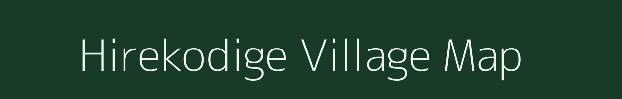 Hirekodige village map in Karnataka
