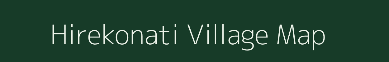 Hirekonati village map in Karnataka