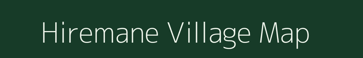 Hiremane village map in Karnataka
