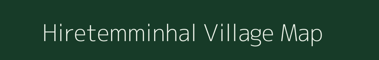 Hiretemminhal village map in Karnataka