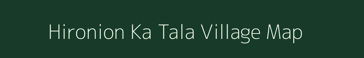 Hironion Ka Tala village map in Rajasthan