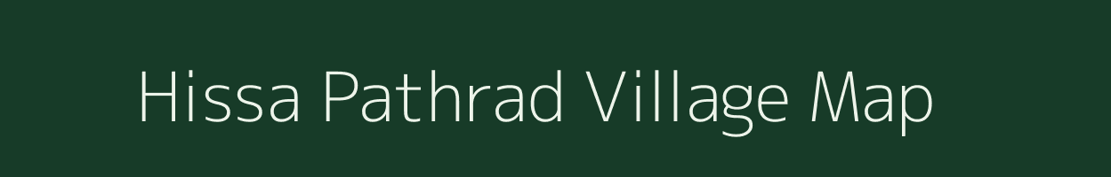 Hissa Pathrad village map in Maharashtra