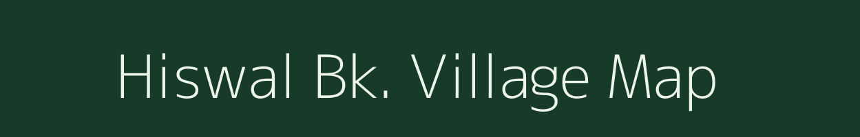 Hiswal Bk. village map in Maharashtra