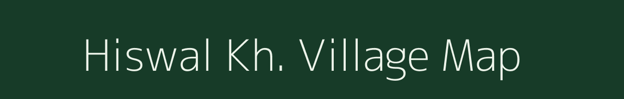 Hiswal Kh. village map in Maharashtra