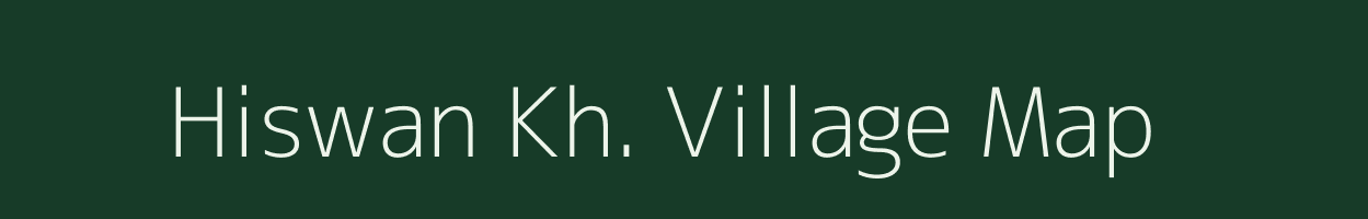 Hiswan Kh. village map in Maharashtra