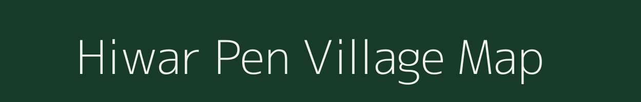 Hiwar Pen village map in Maharashtra