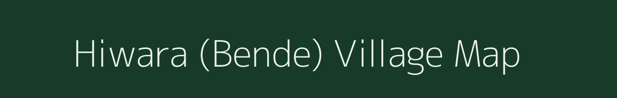 Hiwara (Bende) village map in Maharashtra