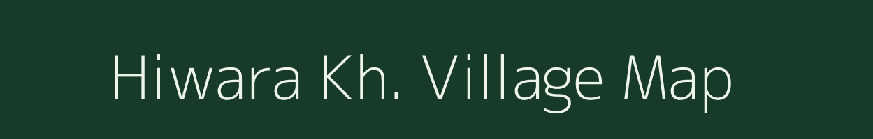 Hiwara Kh. village map in Maharashtra