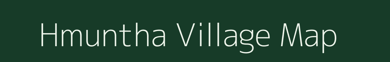 Hmuntha village map in Mizoram