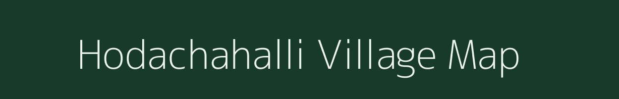 Hodachahalli village map in Karnataka