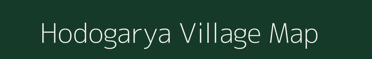 Hodogarya village map in West Bengal