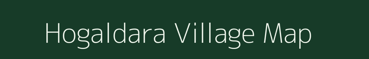 Hogaldara village map in West Bengal