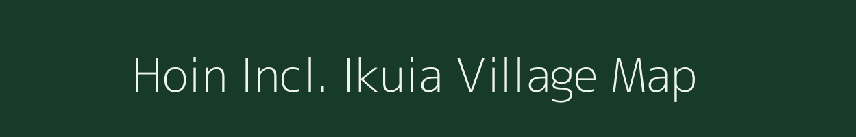 Hoin Incl. Ikuia village map in Andaman & Nicobar Islands