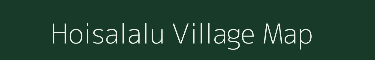 Hoisalalu village map in Karnataka