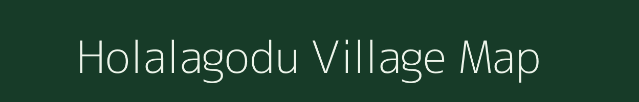 Holalagodu village map in Karnataka