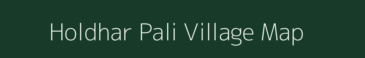 Holdhar Pali village map in Chhattisgarh