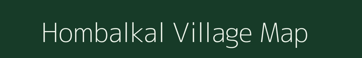 Hombalkal village map in Karnataka