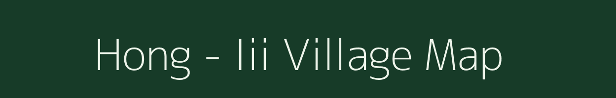 Hong - Iii village map in Arunachal Pradesh