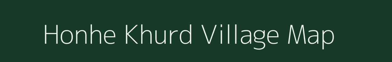 Honhe Khurd village map in Jharkhand