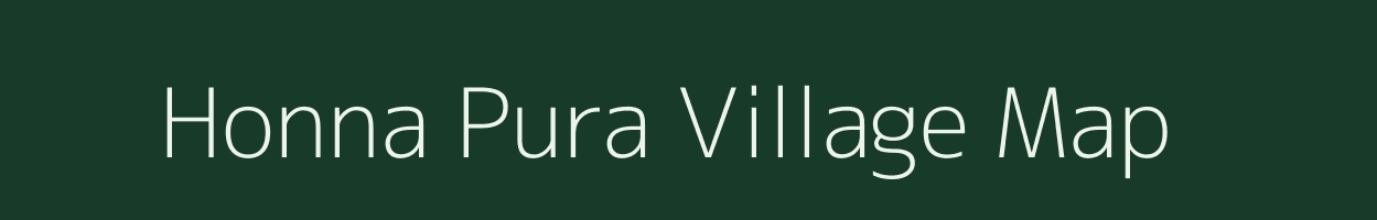 Honna Pura village map in Karnataka