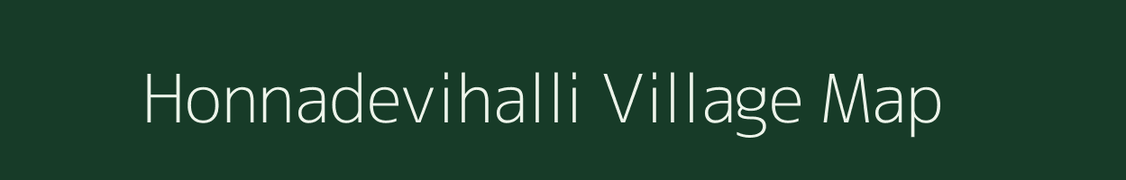 Honnadevihalli village map in Karnataka