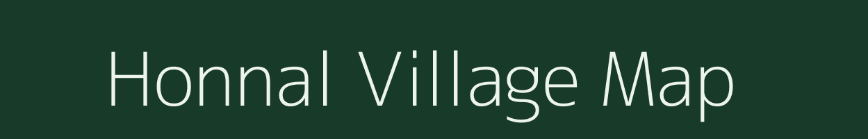 Honnal village map in Karnataka