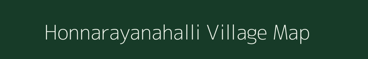 Honnarayanahalli village map in Karnataka