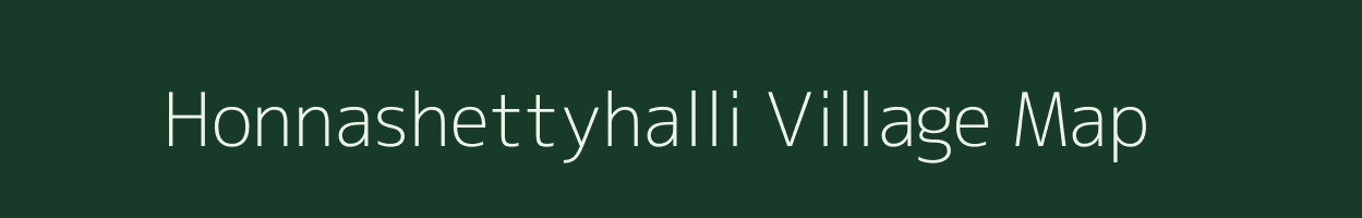 Honnashettyhalli village map in Karnataka