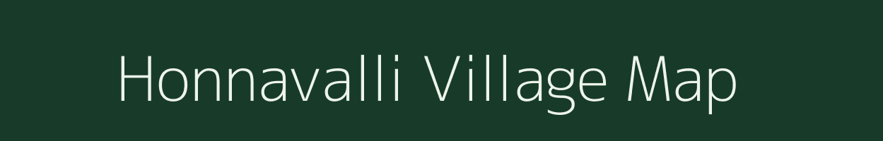 Honnavalli village map in Karnataka