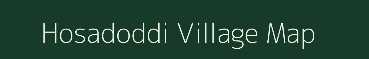 Hosadoddi village map in Karnataka