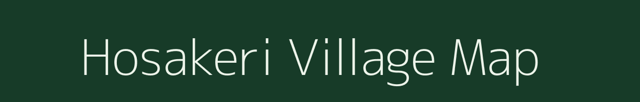 Hosakeri village map in Karnataka