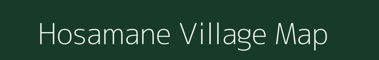 Hosamane village map in Karnataka