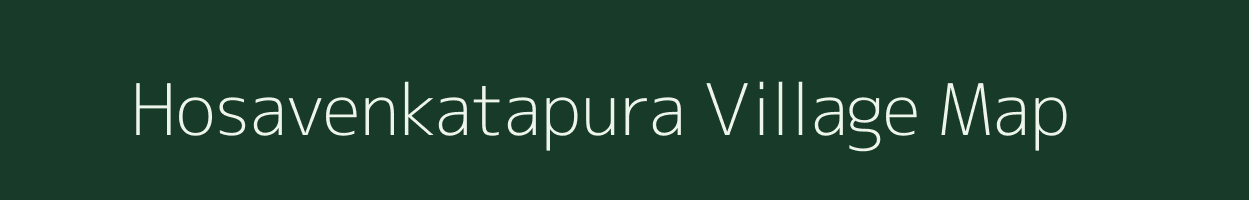 Hosavenkatapura village map in Karnataka