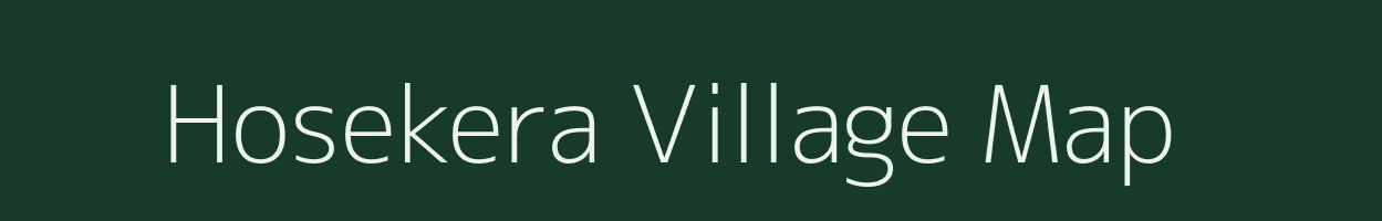 Hosekera village map in Karnataka