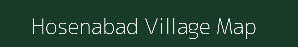 Hosenabad village map in West Bengal