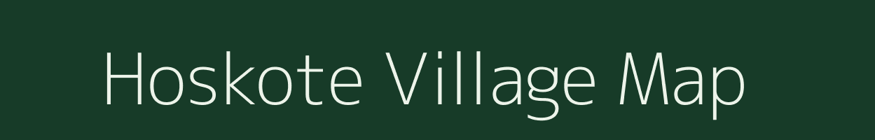 Hoskote village map in Karnataka