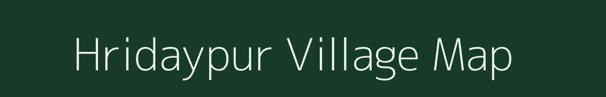 Hridaypur village map in West Bengal