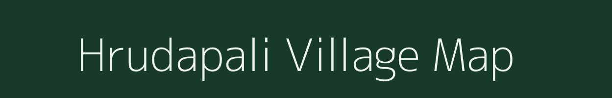 Hrudapali village map in Odisha