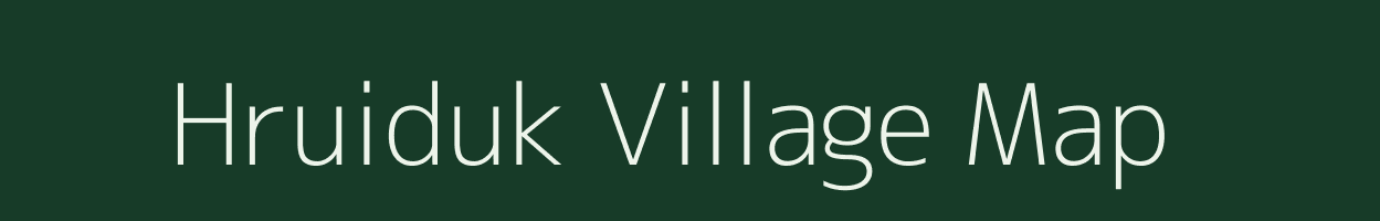 Hruiduk village map in Mizoram