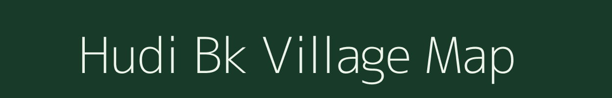 Hudi Bk village map in Maharashtra