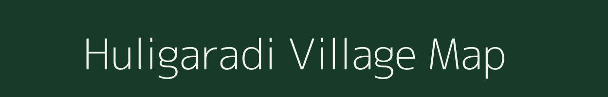 Huligaradi village map in Karnataka