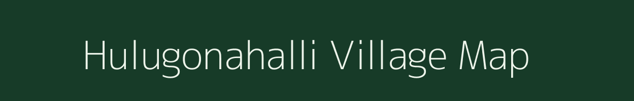 Hulugonahalli village map in Karnataka